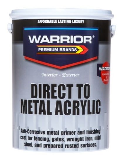 Warrior Direct to Metal Acrylic